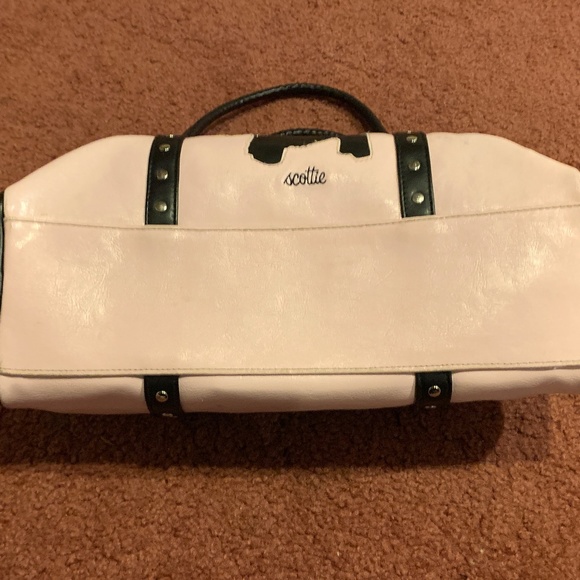 Vintage 1990s MIXIT Pink Scottie Dog Vinyl Purse - Picture 6 of 14